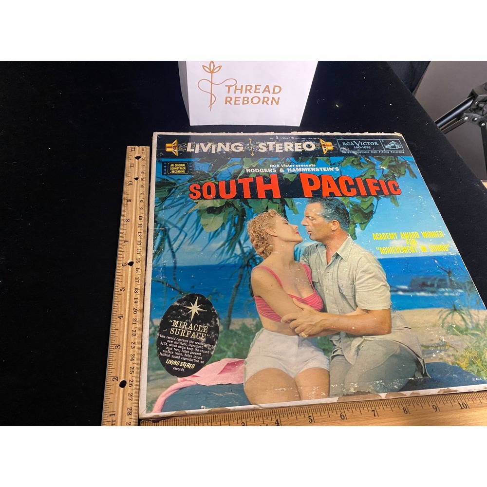 South Pacific Rodgers & Hammerstein RCA Victor Living‎ Stereo LP Vinyl
